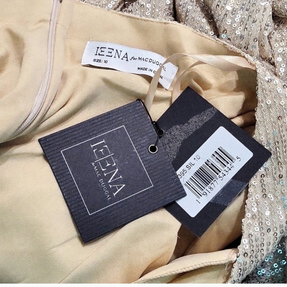 Illena for Mac Duggal silver sequin gown - Picture 11 of 11